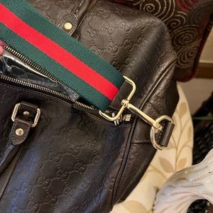 Red Green Web Style Replacement Crossbody Strap